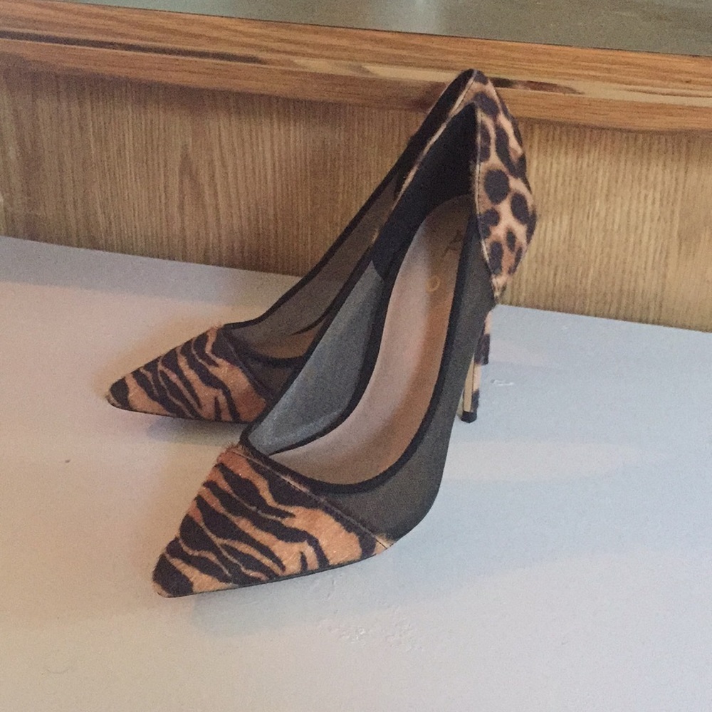 ALDO CHEETAH HIGH HEELS